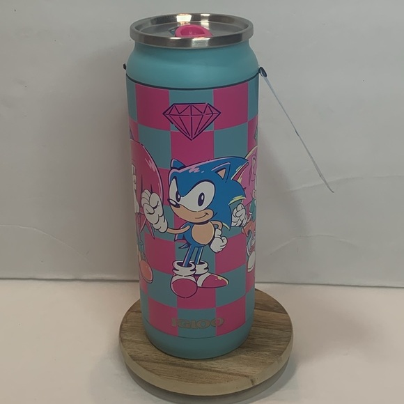Sonic The Hedgehog Tumbler 16 oz Insulated Can New - Picture 3 of 10